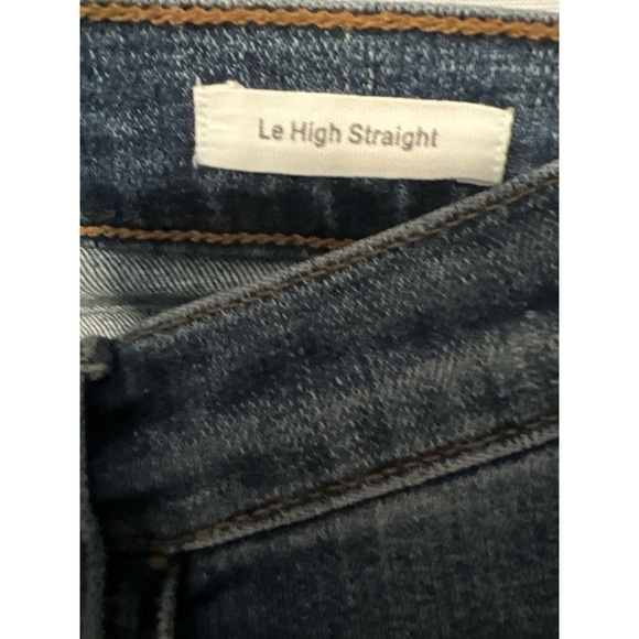 Frame Denim Blue Ankle Cropped Jeans - Picture 4 of 6